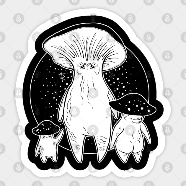 Dark Souls Mushroom Sticker by MySweetRevenga